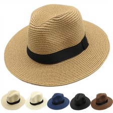 Summer Panama Straw Hat Women
