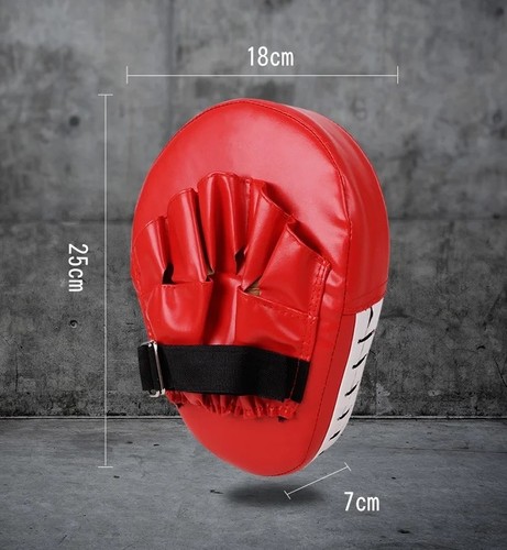 Curved boxing punch mitts - punch,