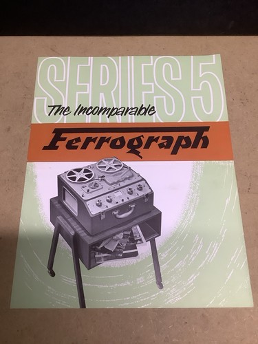 Ferrograph series reel to - series,