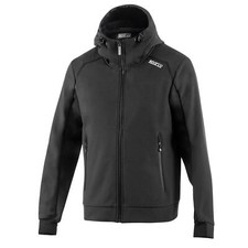 2025 Sparco Race Teamwear SL HOODED SOFTSHELL Jacket Coat with Hood in 2 Colours