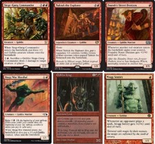 Goblin (Mono Red) Deck - Siege-Gang - Tuktuk - Mogg - MTG Magic Gathering - NM
