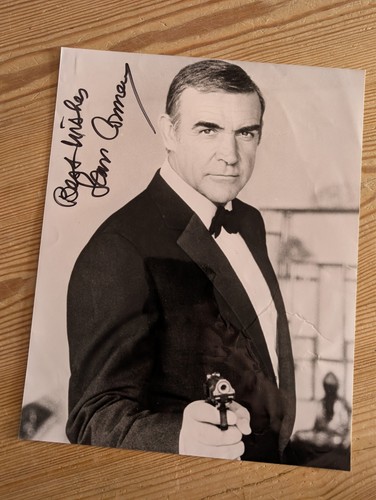 Genuine hand signed 10x8 - hand, photo