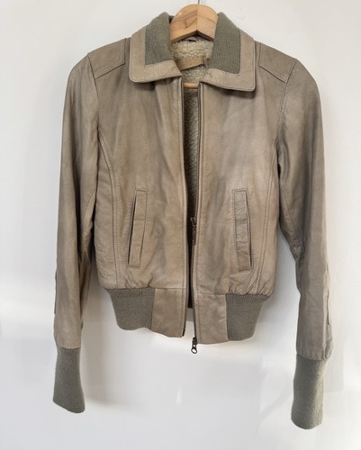 Vintage coma leather shearling - vintage,