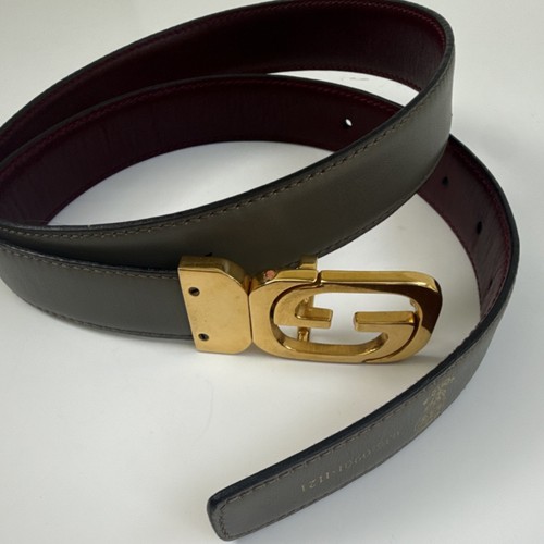Vintage gucci reversible - gucci,