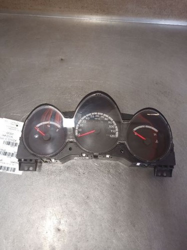 Speedometer cluster white - cluster,