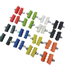 BMX Brake Blocks Pads Old School Style Burner Skyway Like Kool Stop OS    2 Pair