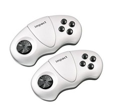 2 x Saitek Impact X6 PC USB Pad Gamepad Joypad Controller for Win 7 - XP  Vista 
