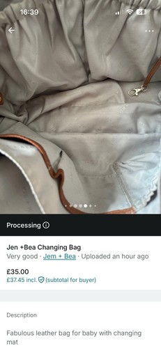 Jem bea leather changing - leather,