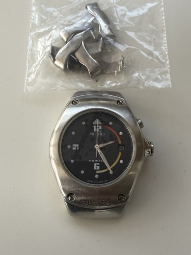 Seiko kinetic 3m22 0d30 auto - seiko, 3m22-0d30
