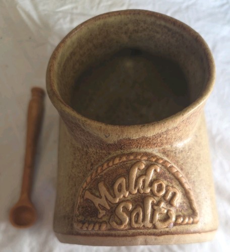Maldon salt vintage handmade - vintage,