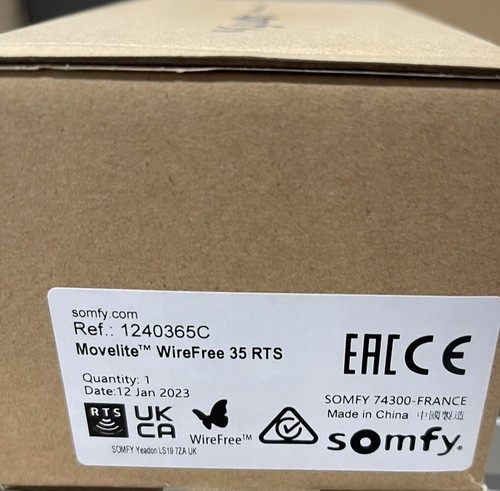 Somfy glydea movelite wire - glydea,