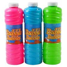 1L Giant Bubble Mixture & Wand – Outdoor Garden Bubble Solution for Kids