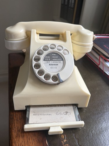 Vintage gpo 706l white phone - gpo,