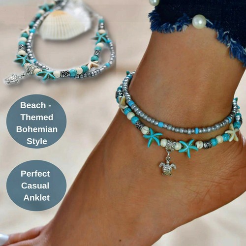 Beach themed starfish turtle - starfish,