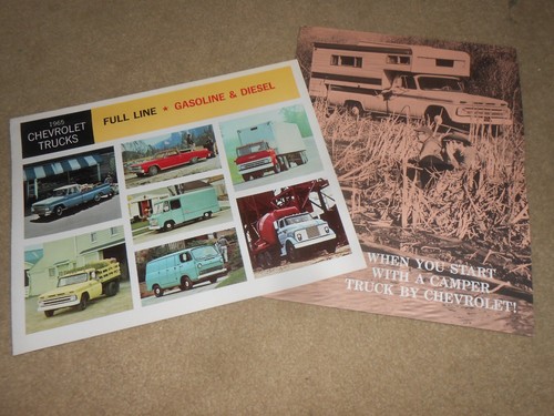 1965 chevrolet truck catalog - chevrolet, +