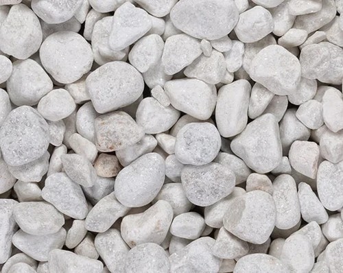 Decorative gravel white - decorative,