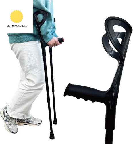 Crutches for adults - men, (x2