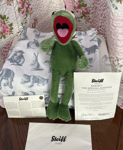 Steiff kermit the frog - frog,