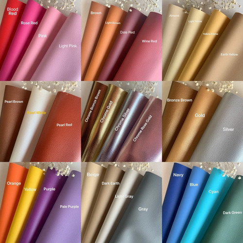 Colors vinyl fabric faux - fabric,