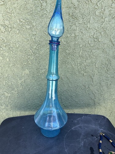 Vintage cobalt blue - blue, glass