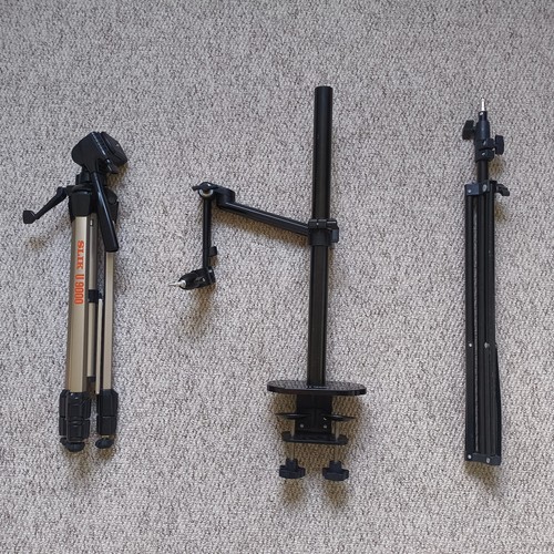 Tarion desk arm slik tripod - +,