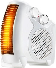 2-in-1 Fan Heater 2000W Portable Electric Hot Warm Air Heater Cool Fan