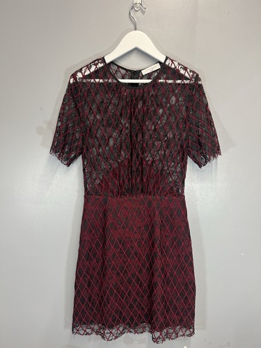 Sandro lace mini short dress - sandro,