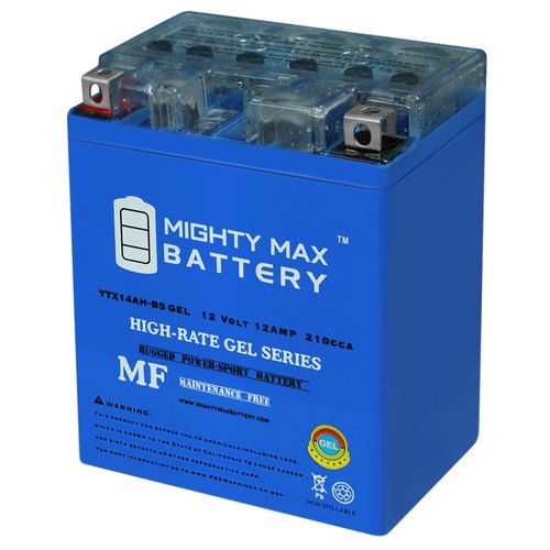Mighty max ytx14ah 12v 12ah - mighty,