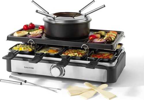 Salter electric raclette grill - salter,