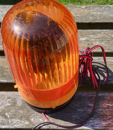 Hella orange rotating beacon - hella,