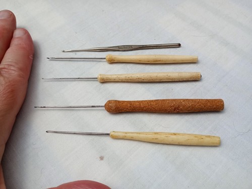 Bone metal and - cork, handled