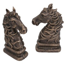 Horse Head Bust Bookends