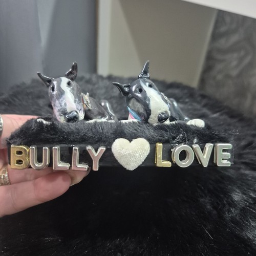 English bull terrier ornament - terrier,