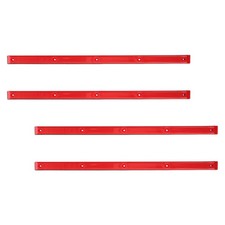  4pcs Professional Skateboard Grind Rails Replaceable Rib Bone Rail - Bar For