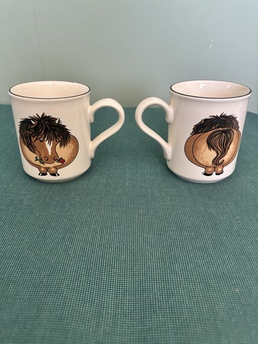 Vintage arthur wood horse mug - vintage,
