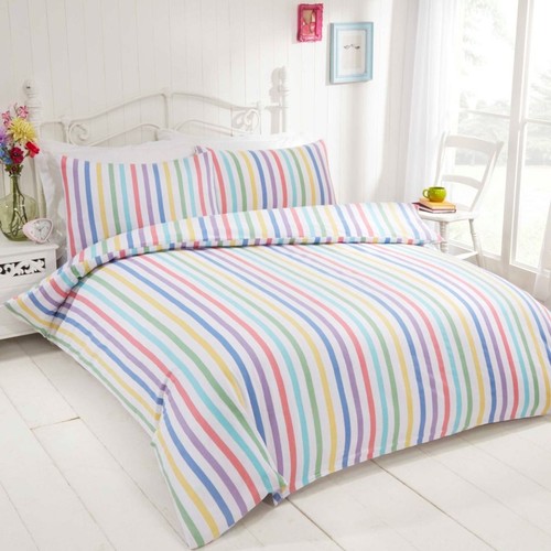 Classic candy stripe duvet - stripe, set