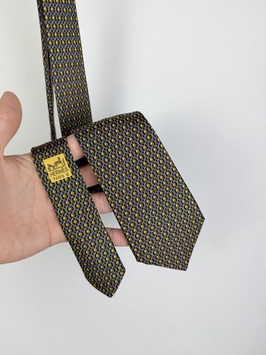 Hermes silk tie - hermes, (7242