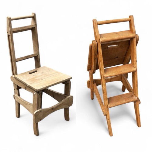 Pine metamorphic chair turns - pine,