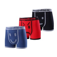 3 Pairs Moodies Mens Seamless