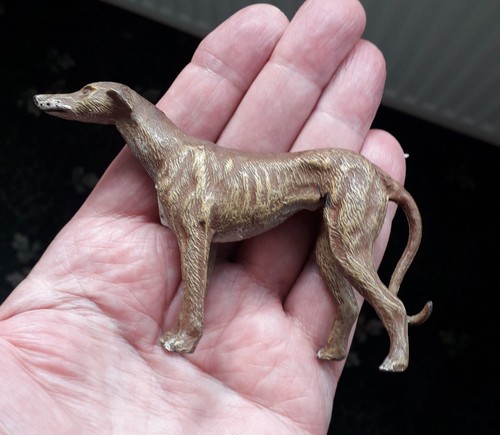 Cast metal hand - hand, painted