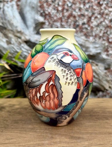 Moorcroft exquisite partridge - exquisite,