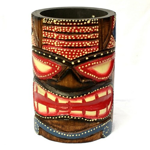 Tiki bar decoration pot hand - pot,