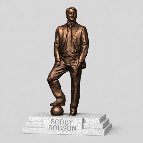 Sir bobby robson statue - bobby,