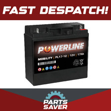 PL17-12 Powerline Mobility Battery 12V 17Ah