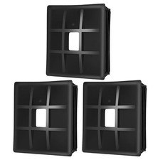  3 Pcs Gutter End Cap Trailer Brake Lights Camper Car Bumper Guard for Suv