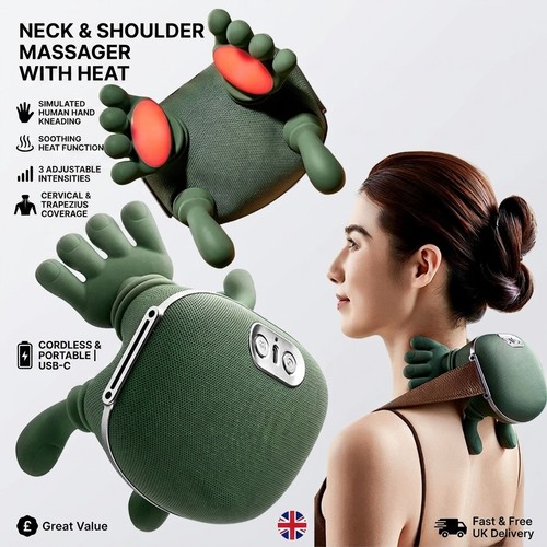 Neck massager with heat - neck,