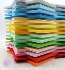 A4 Coloured Card 25 or 50 Sheets 160gsm, 30 colours, school, office, crafters   