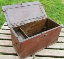 RARE ANTIQUE WOODEN CHEST