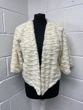 Ronnie Nicole Cream Faux Fur