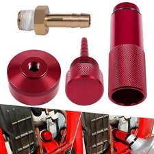 Red Aluminum Extended Run Gas Cap with Brass For Honda Generator EU2200i EU22i